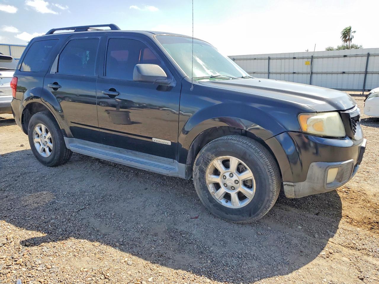 2008 Mazda Tribute S Black vin: 4F2CZ06118KM19865