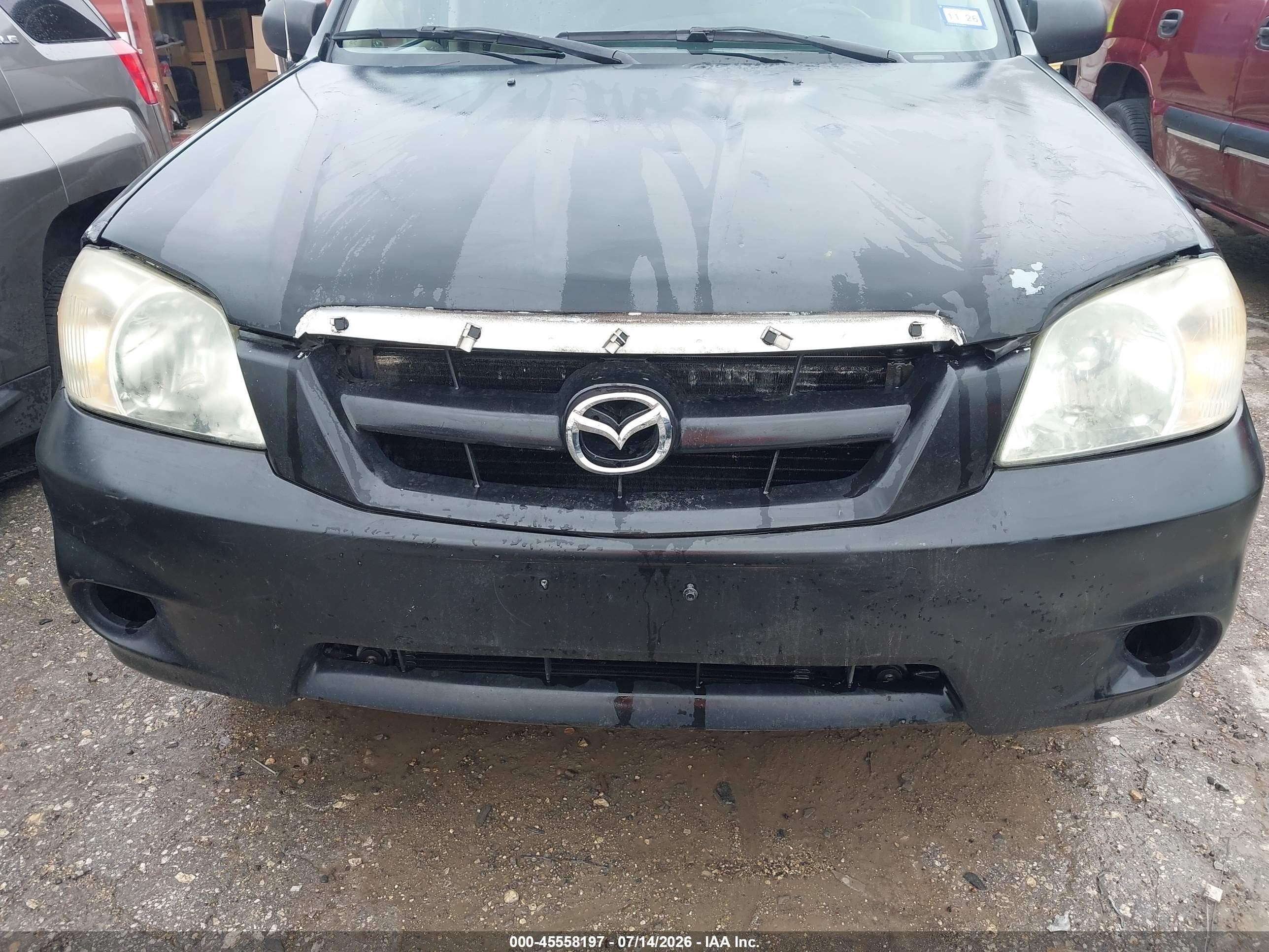 2003 Mazda Tribute Es V6 Black vin: 4F2CZ06173KM22486