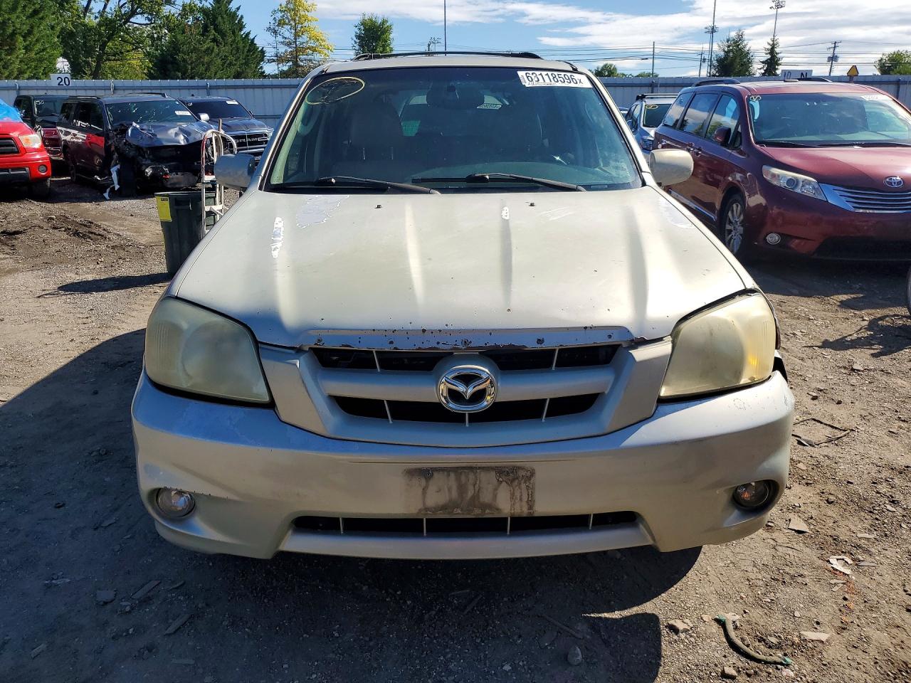 2005 Mazda Tribute S Gray vin: 4F2CZ06175KM32549