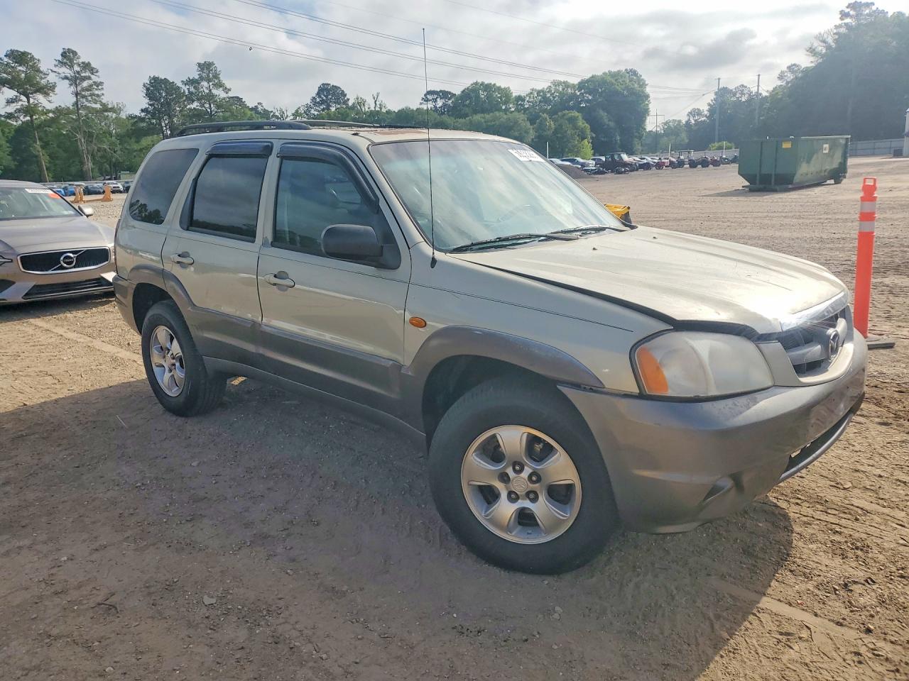 2003 Mazda Tribute Es Beige vin: 4F2CZ06183KM38325