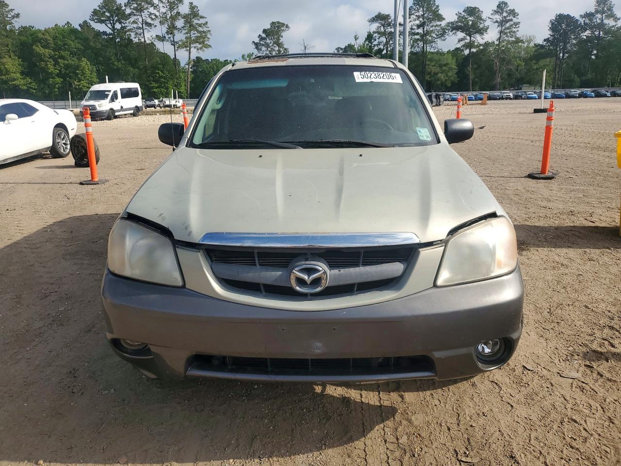 2003 Mazda Tribute Es Beige vin: 4F2CZ06183KM38325