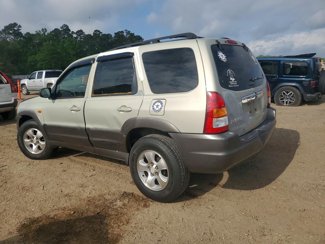 2003 Mazda Tribute Es Beige vin: 4F2CZ06183KM38325