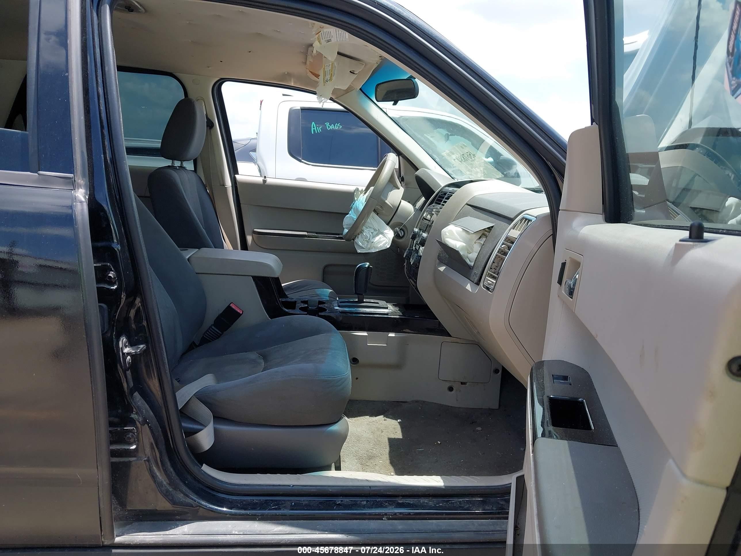 2008 Mazda Tribute S Sport Black vin: 4F2CZ06188KM19300