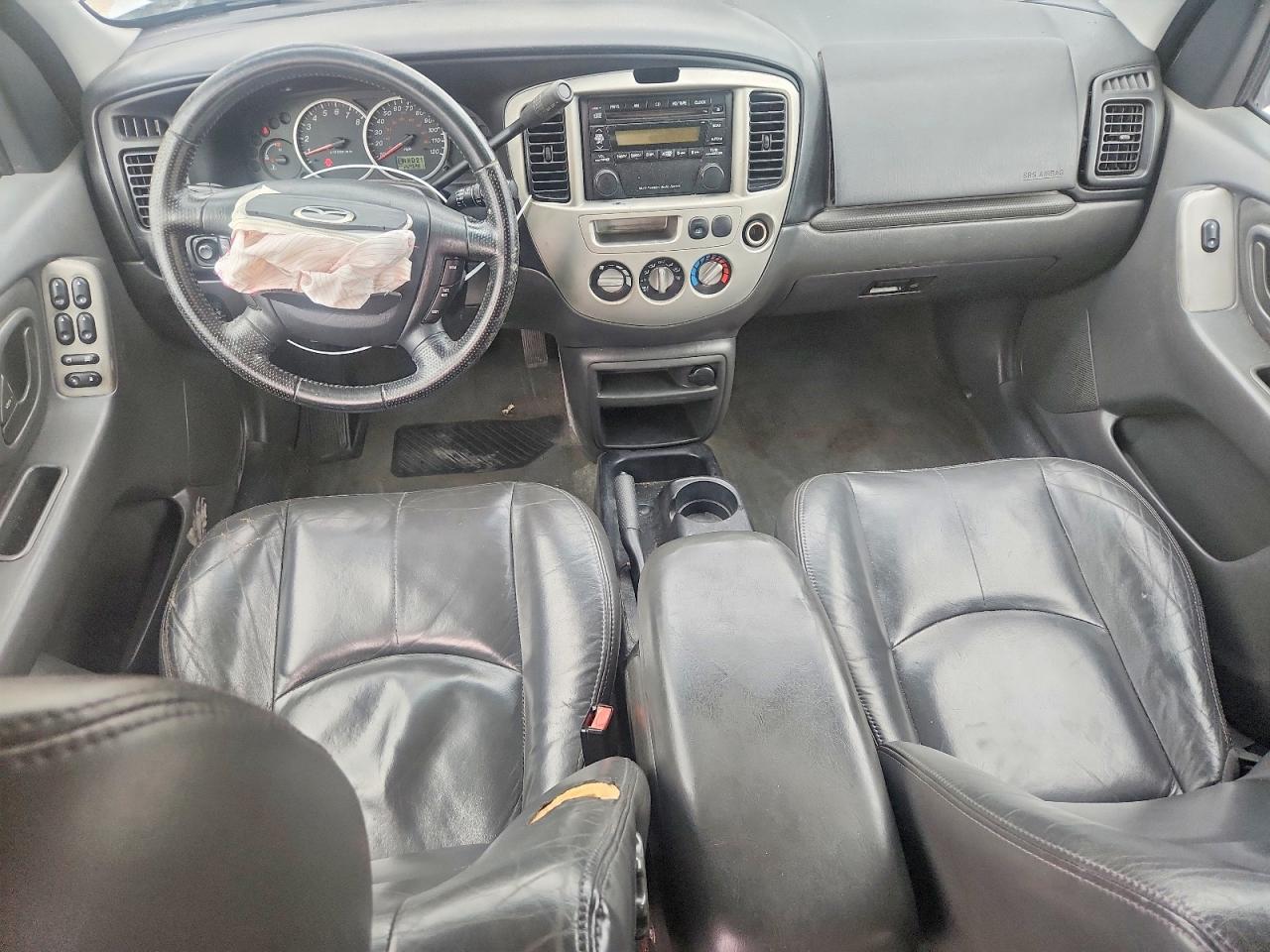 2003 Mazda Tribute Es Silver vin: 4F2CZ061X3KM55515