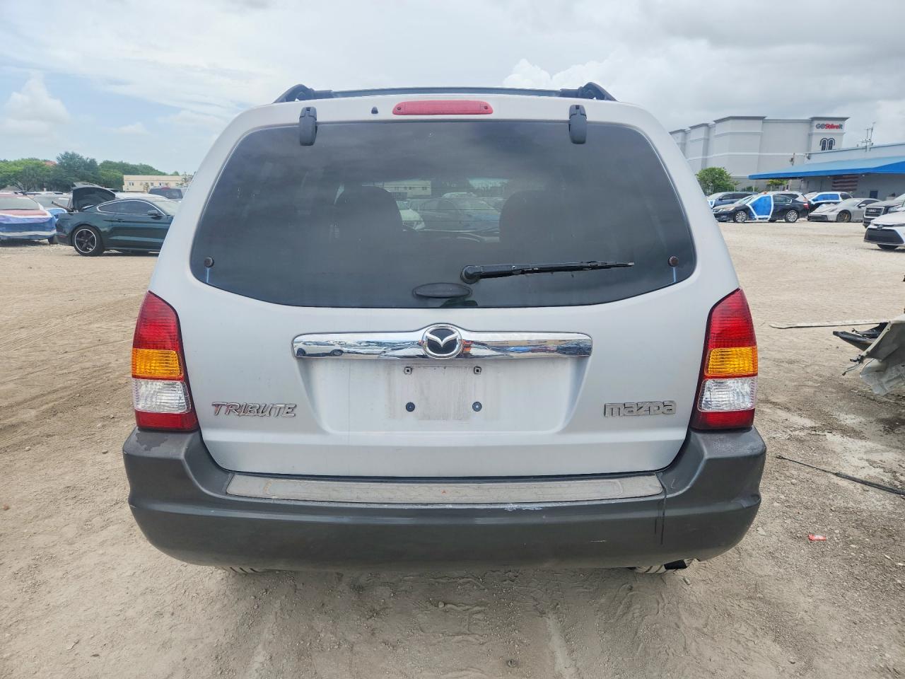 2003 Mazda Tribute Es Silver vin: 4F2CZ061X3KM55515
