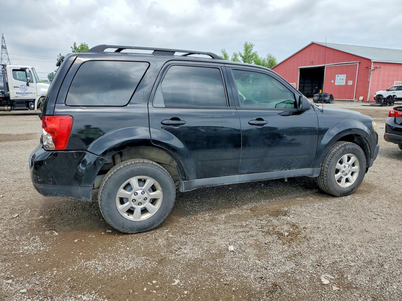 2009 Mazda Tribute S Черный vin: 4F2CZ06G09KM02769