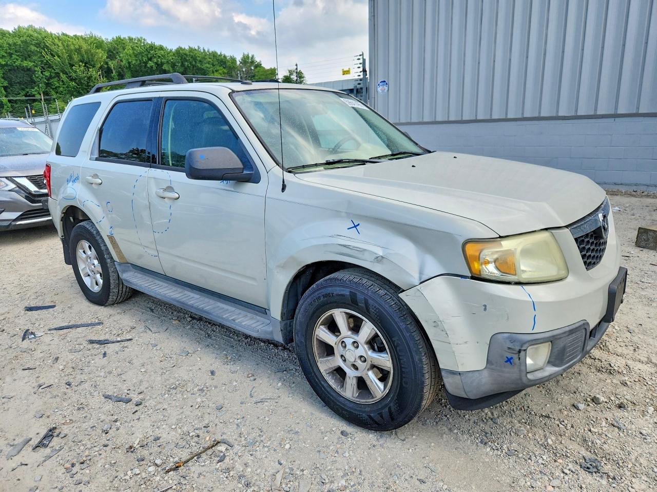 2009 Mazda Tribute S Желто-коричневый vin: 4F2CZ06G59KM02301