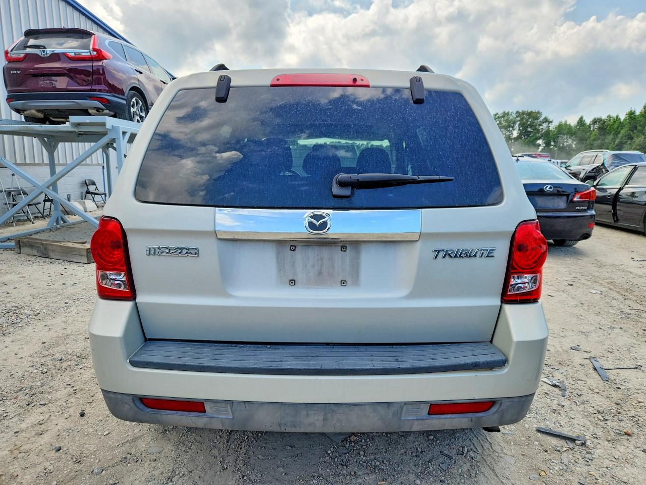 2009 Mazda Tribute S Желто-коричневый vin: 4F2CZ06G59KM02301