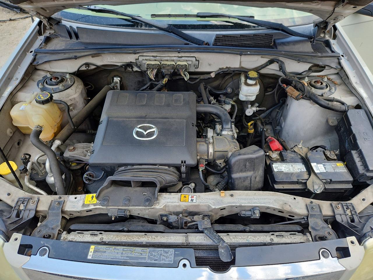 2009 Mazda Tribute S Желто-коричневый vin: 4F2CZ06G59KM02301