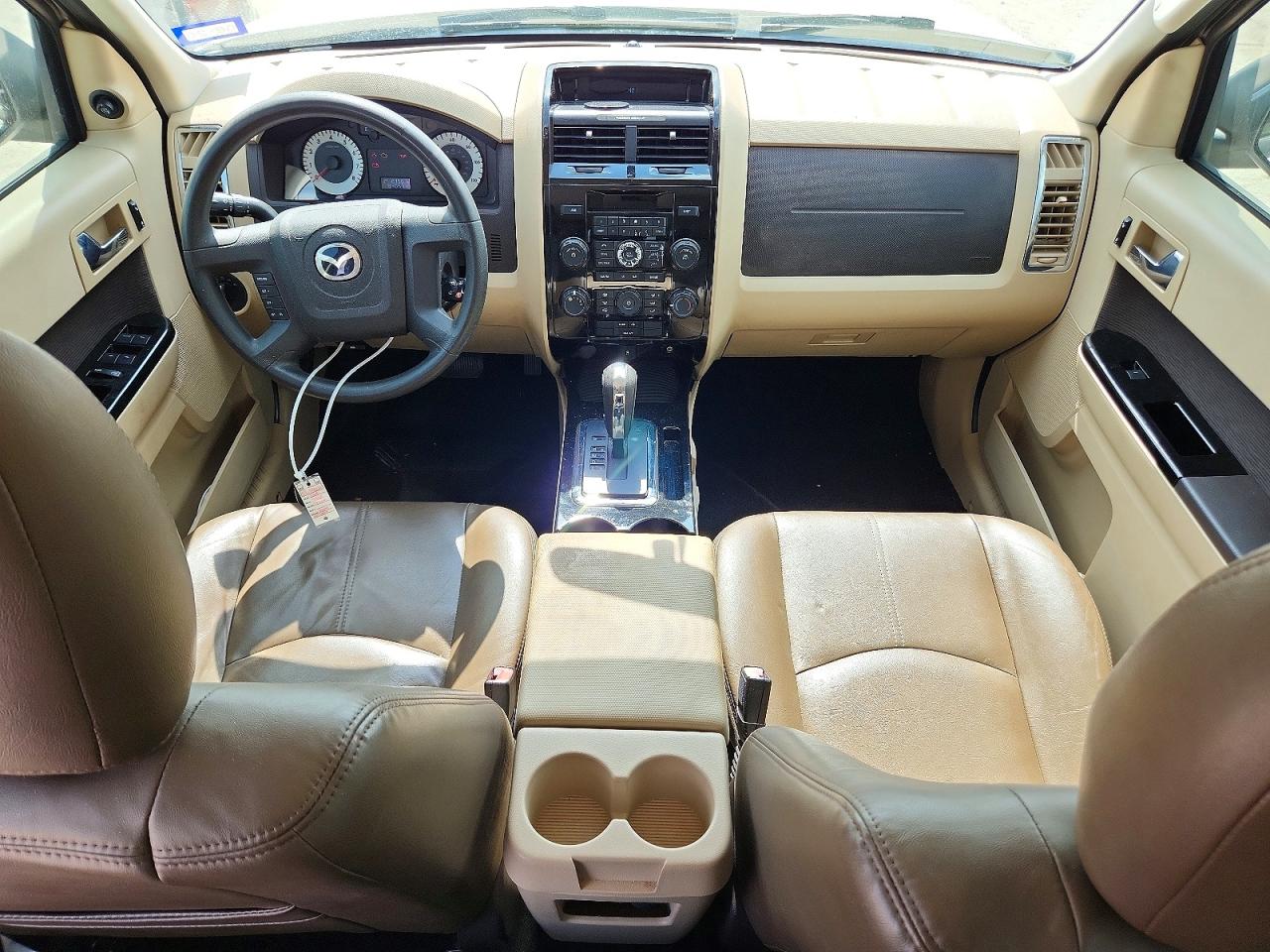 2009 Mazda Tribute S Белый vin: 4F2CZ06G89KM00154