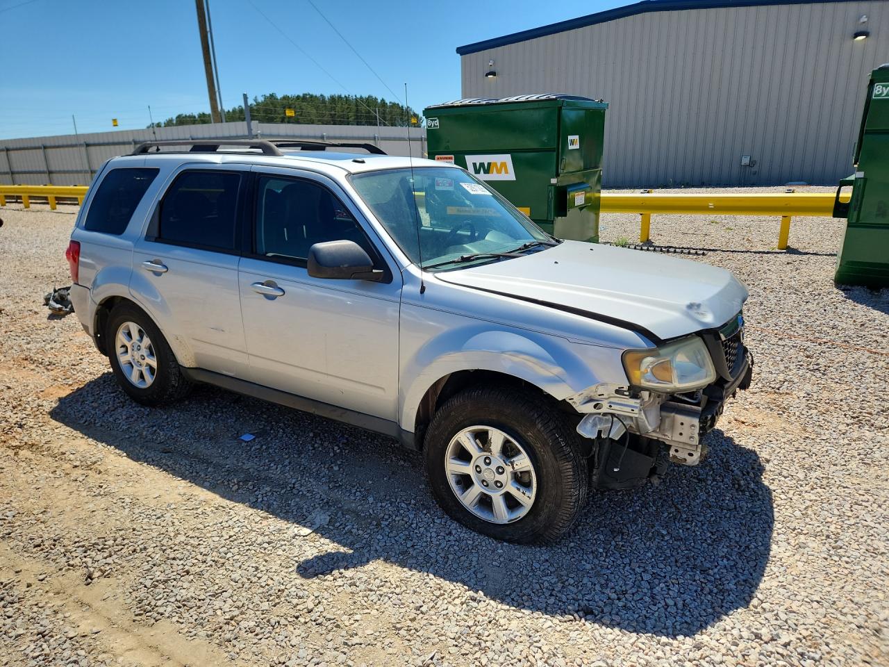 2009 Mazda Tribute S Серебряный vin: 4F2CZ06GX9KM00270
