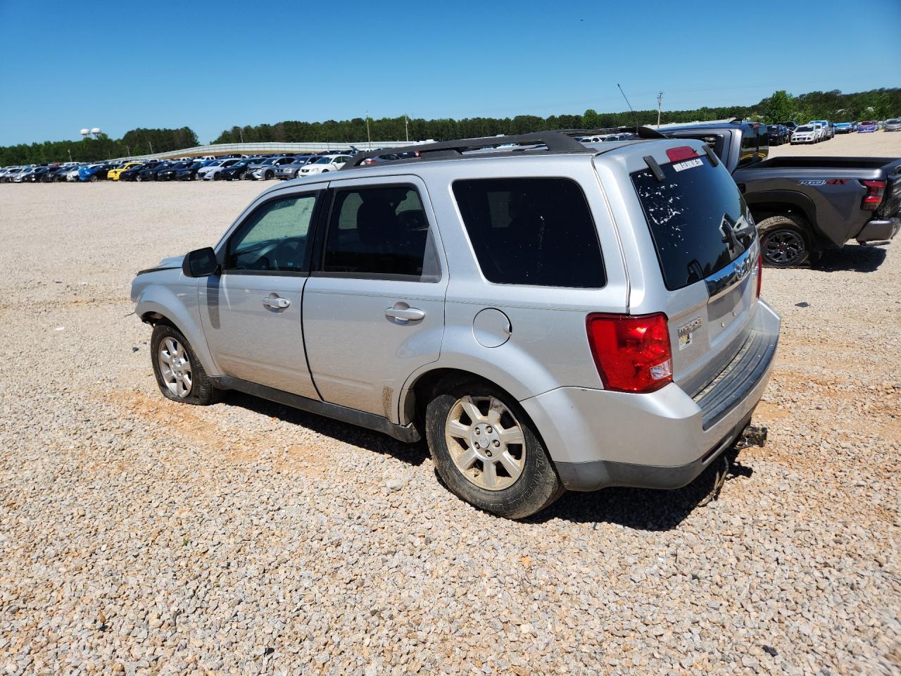 2009 Mazda Tribute S Серебряный vin: 4F2CZ06GX9KM00270