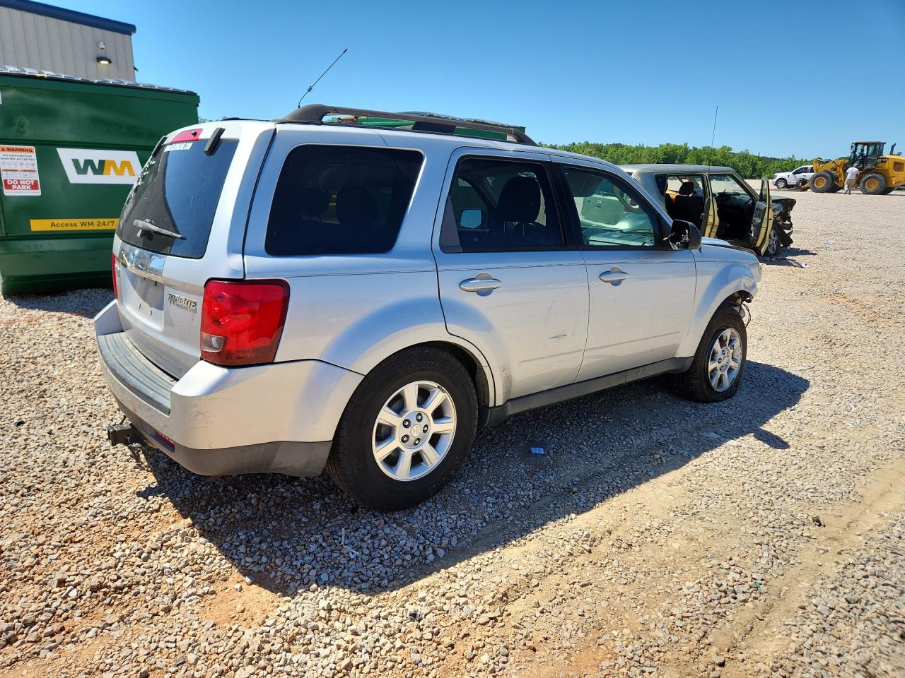 2009 Mazda Tribute S Серебряный vin: 4F2CZ06GX9KM00270