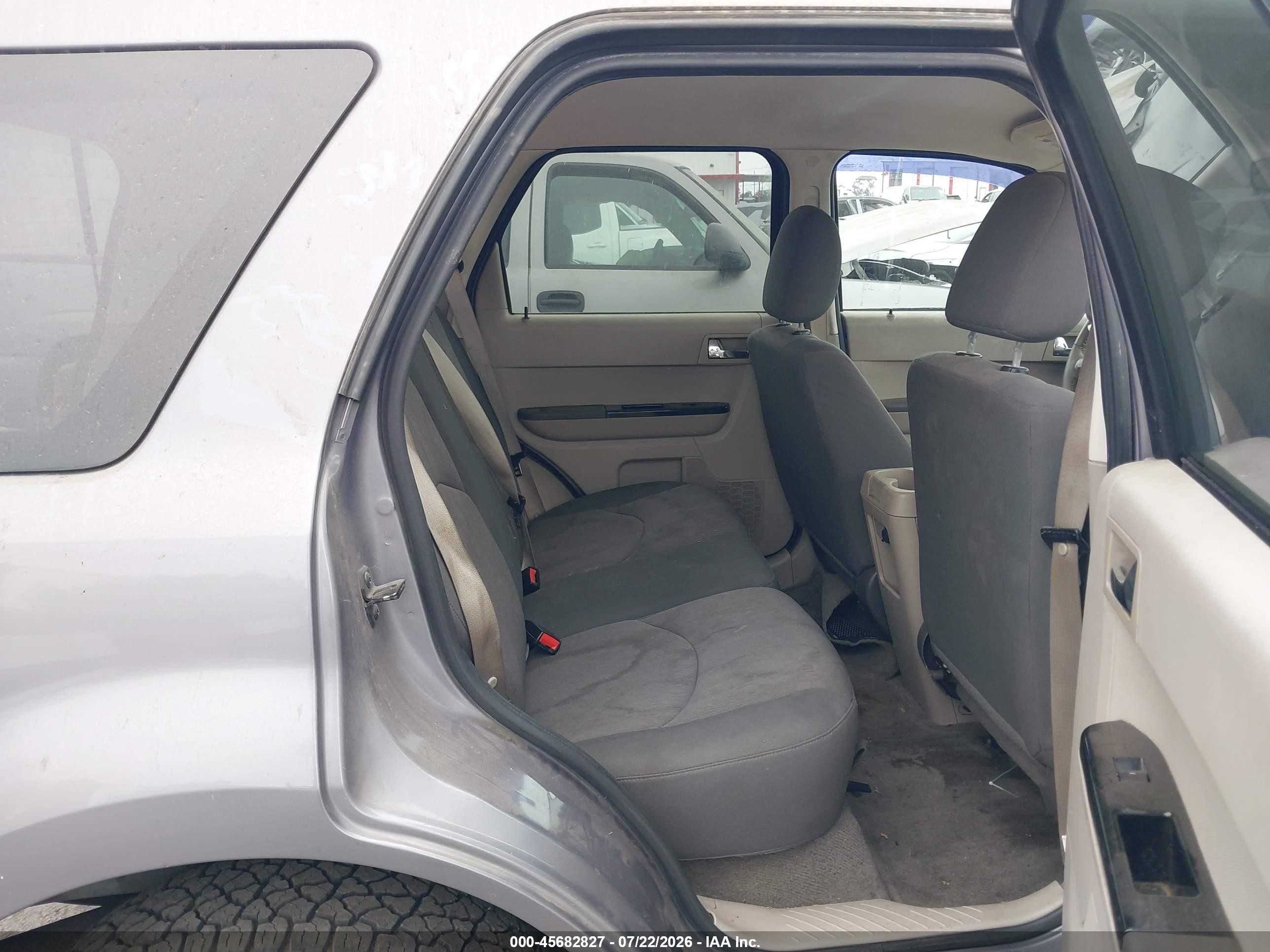 2008 Mazda Tribute Hybrid Touring Gray vin: 4F2CZ49H38KM22685