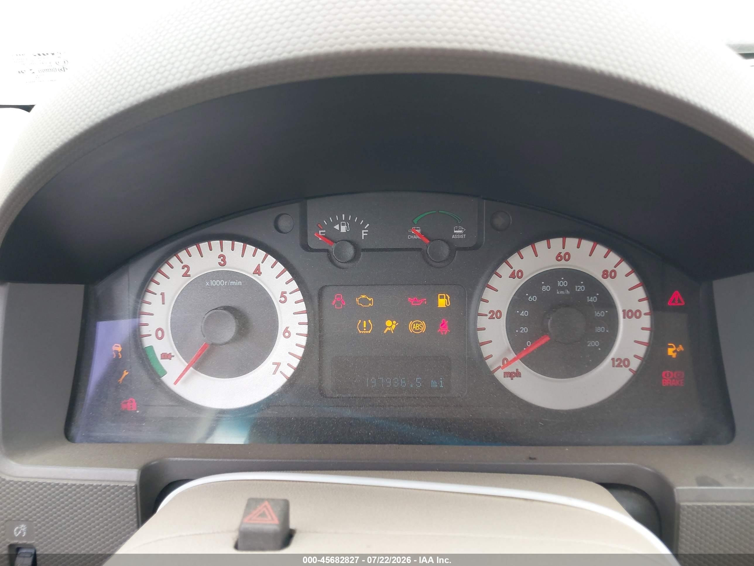 2008 Mazda Tribute Hybrid Touring Gray vin: 4F2CZ49H38KM22685