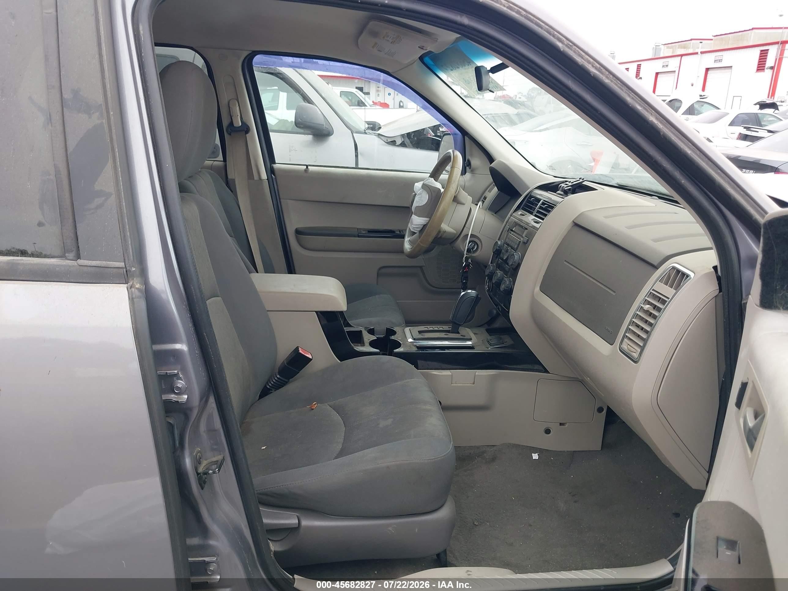 2008 Mazda Tribute Hybrid Touring Gray vin: 4F2CZ49H38KM22685