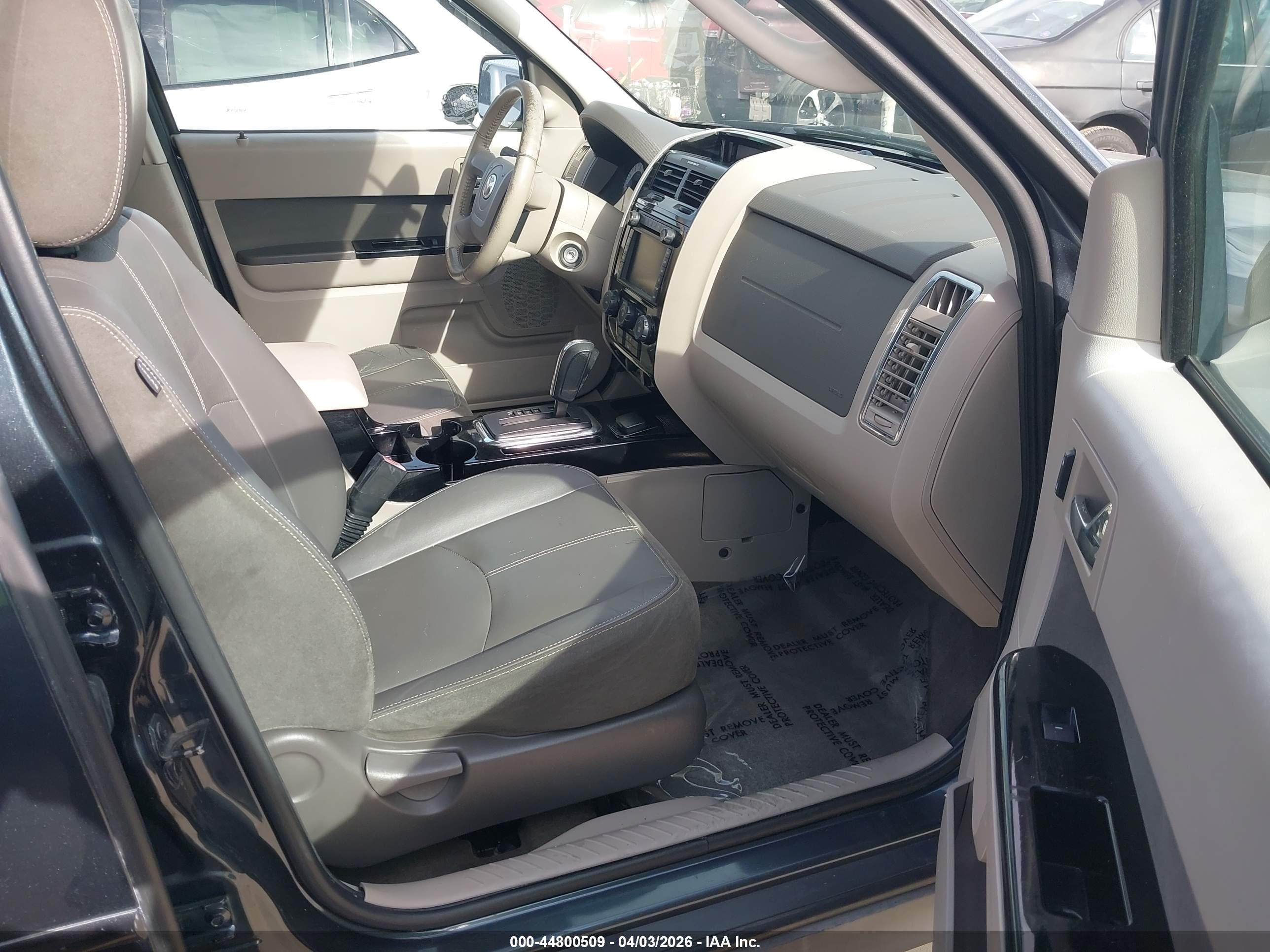 2009 Mazda Tribute Hybrid Grand Touring Gray vin: 4F2CZ59329KM05565