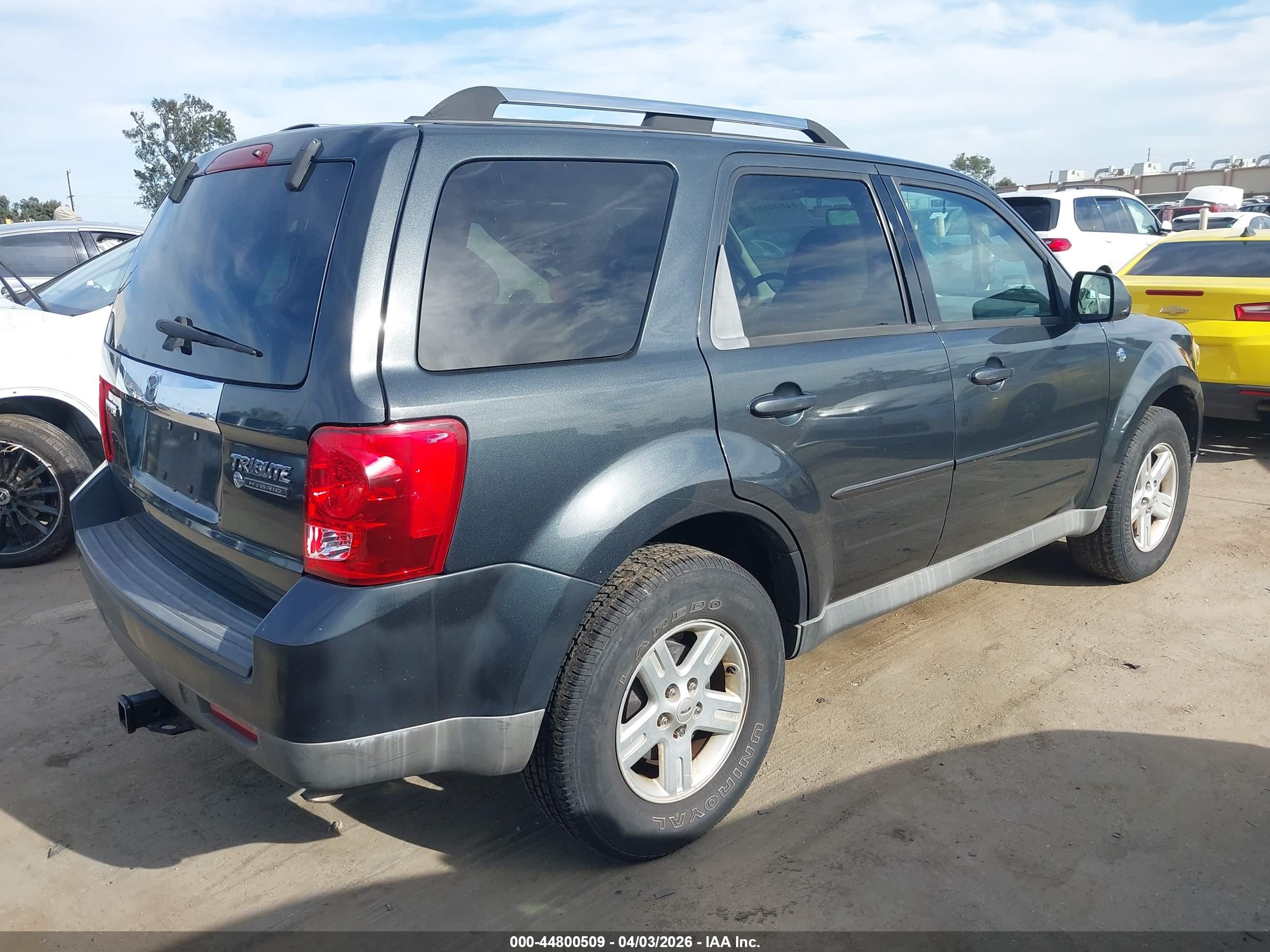 2009 Mazda Tribute Hybrid Grand Touring Gray vin: 4F2CZ59329KM05565