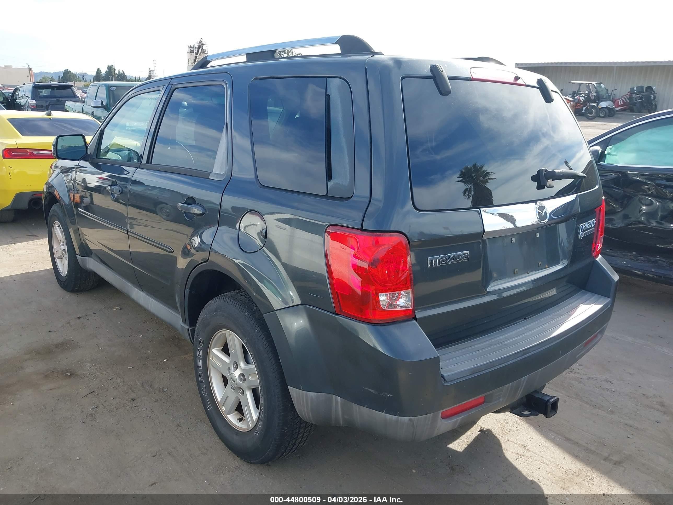 2009 Mazda Tribute Hybrid Grand Touring Gray vin: 4F2CZ59329KM05565
