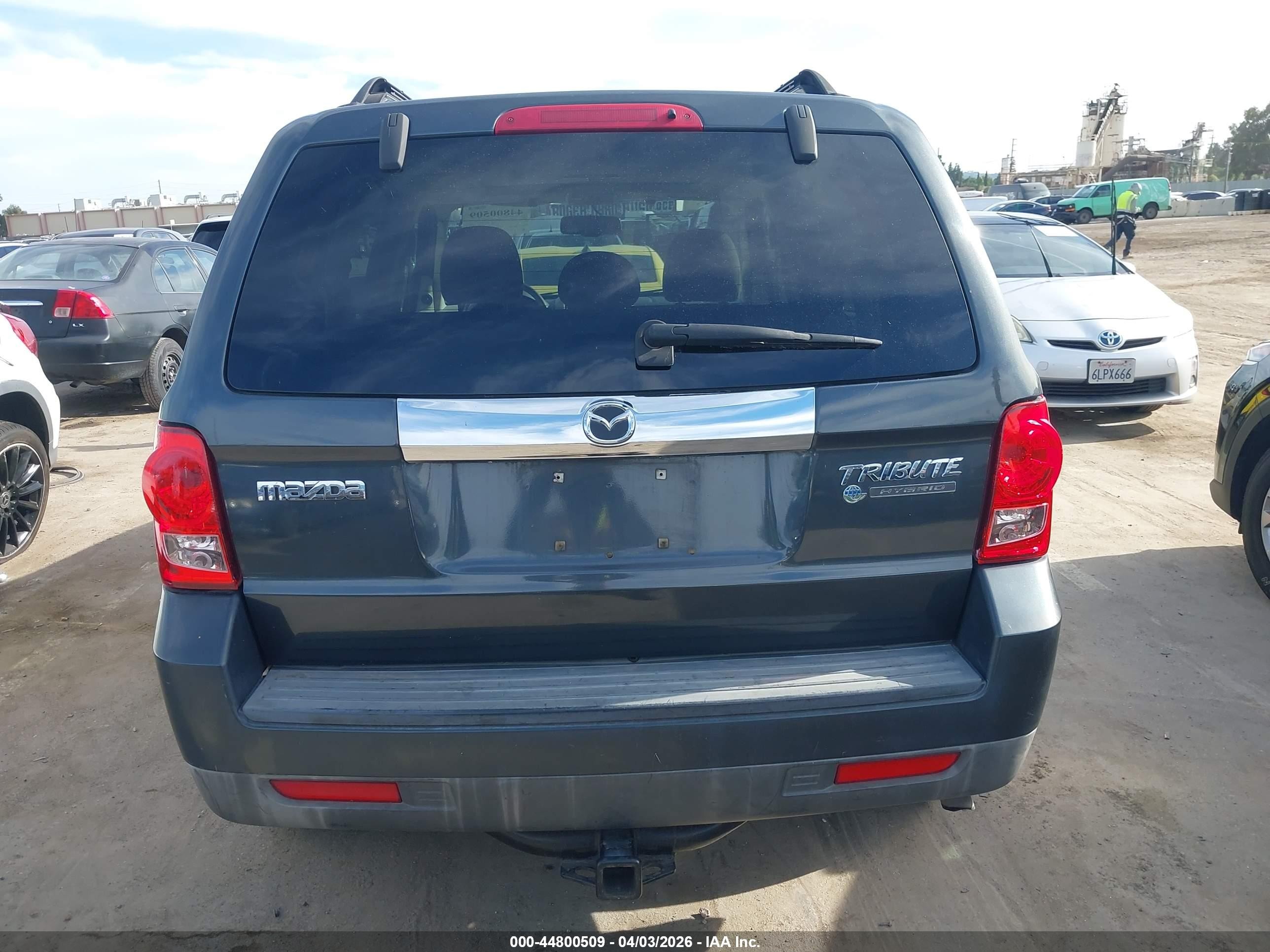 2009 Mazda Tribute Hybrid Grand Touring Gray vin: 4F2CZ59329KM05565