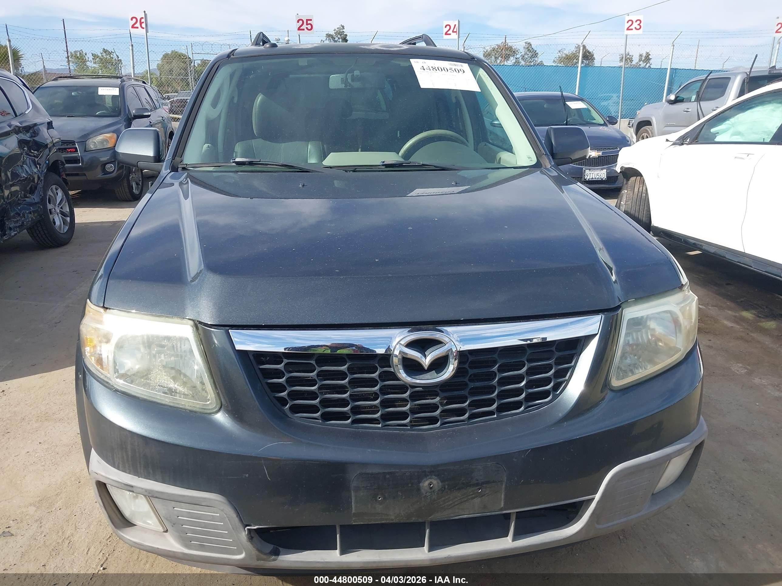 2009 Mazda Tribute Hybrid Grand Touring Gray vin: 4F2CZ59329KM05565