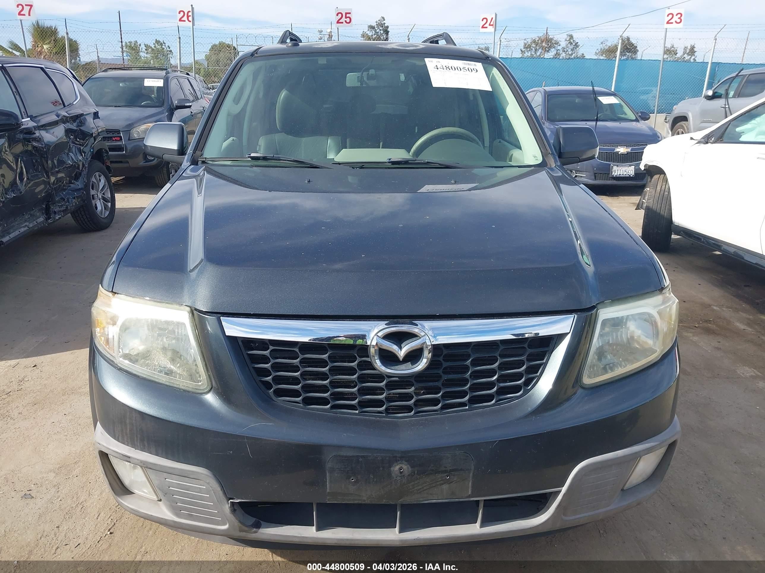 2009 Mazda Tribute Hybrid Grand Touring Gray vin: 4F2CZ59329KM05565