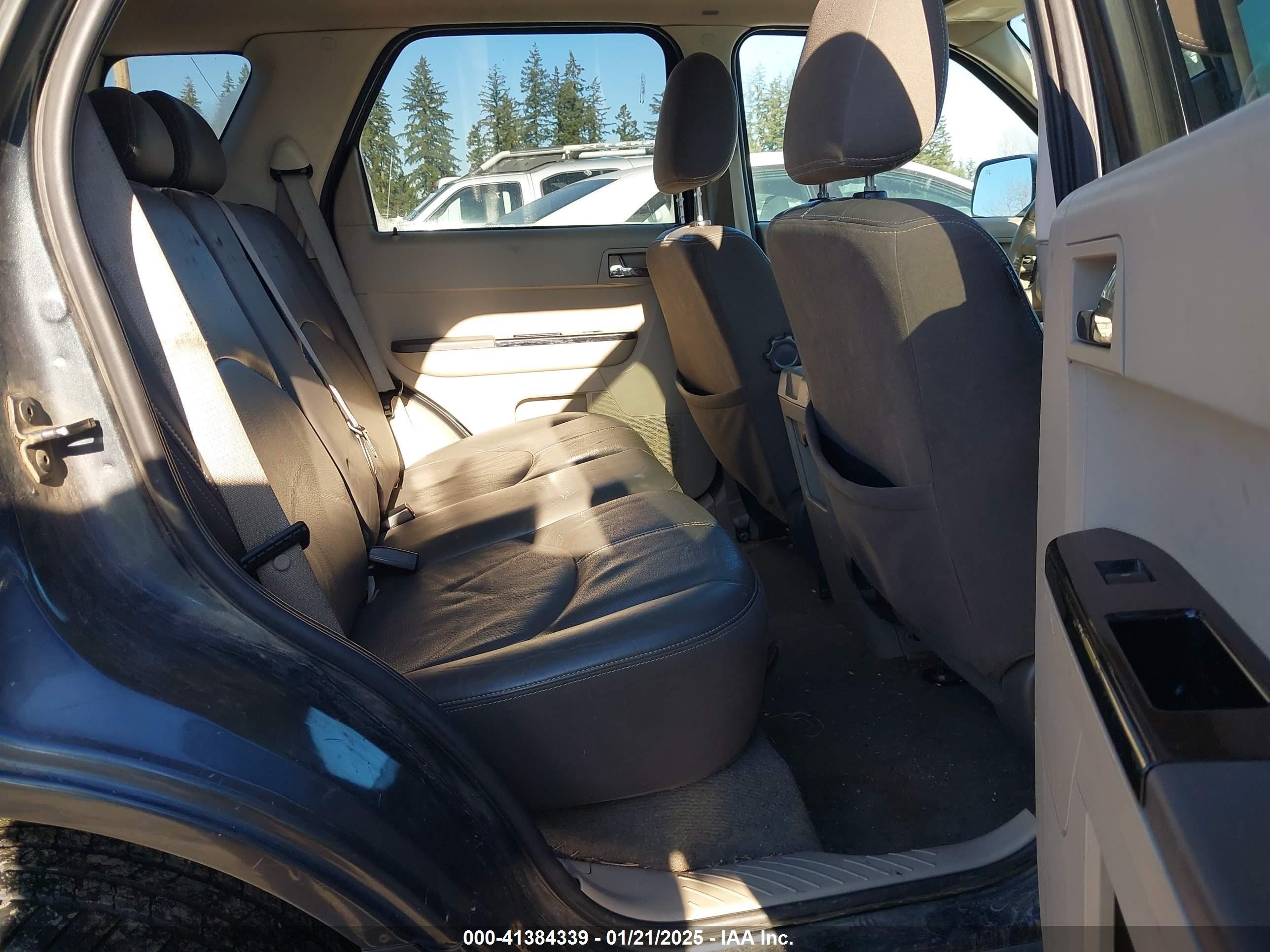 2008 Mazda Tribute Hybrid Grand Touring Gray vin: 4F2CZ59H98KM01488