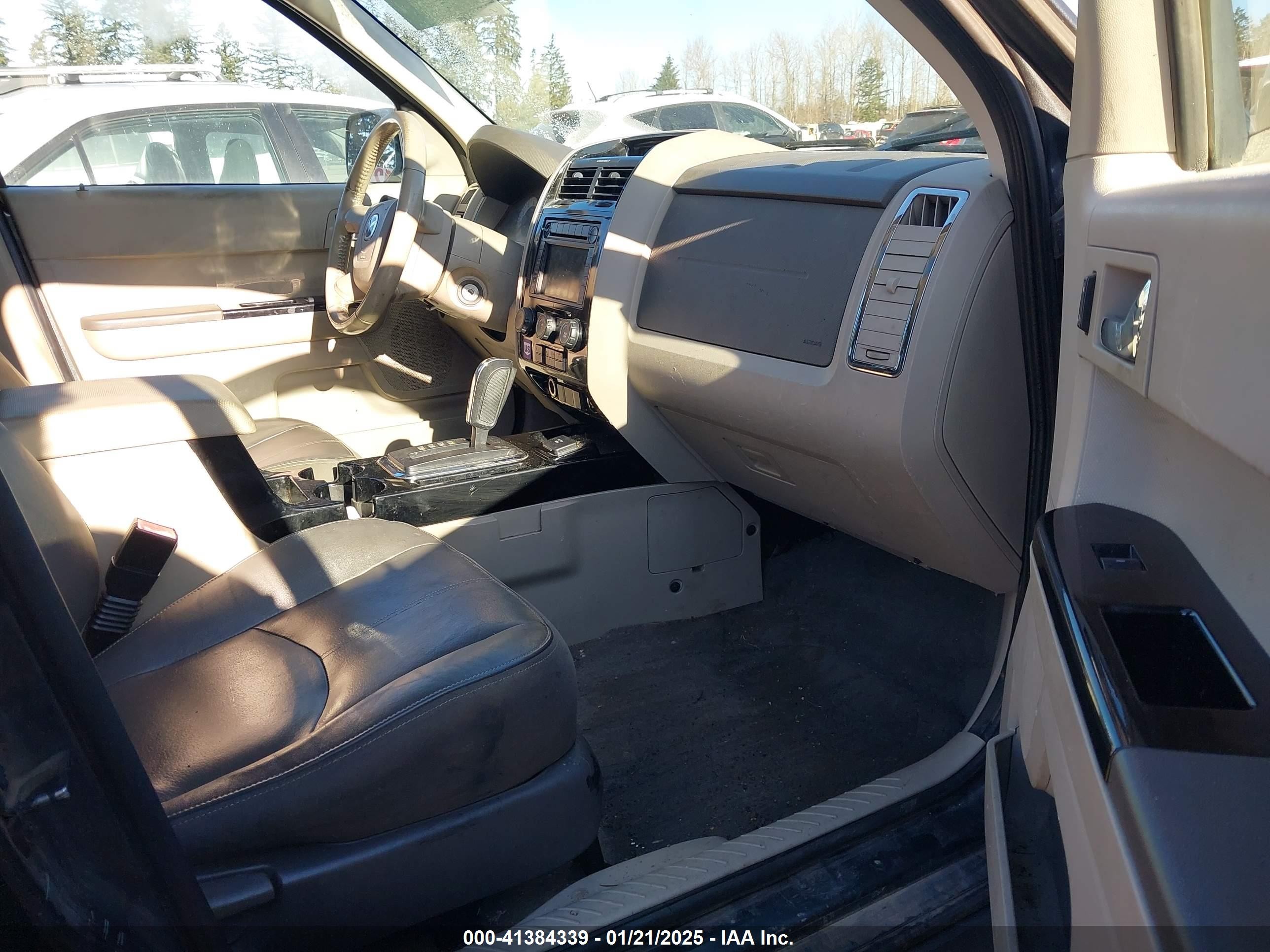 2008 Mazda Tribute Hybrid Grand Touring Gray vin: 4F2CZ59H98KM01488
