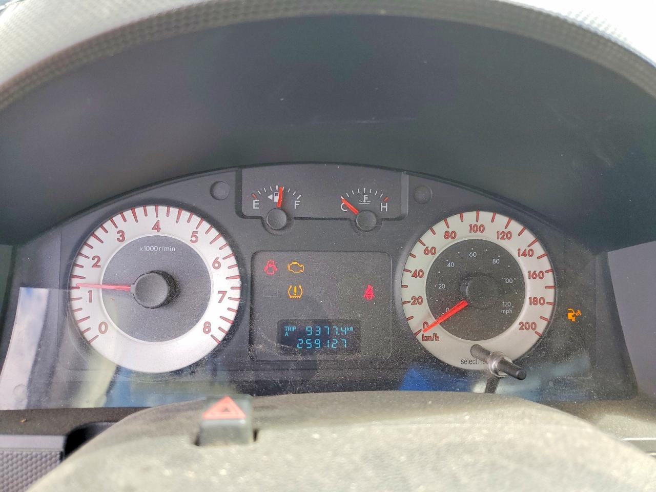 2009 Mazda Tribute I Blue vin: 4F2CZ92769KM08697