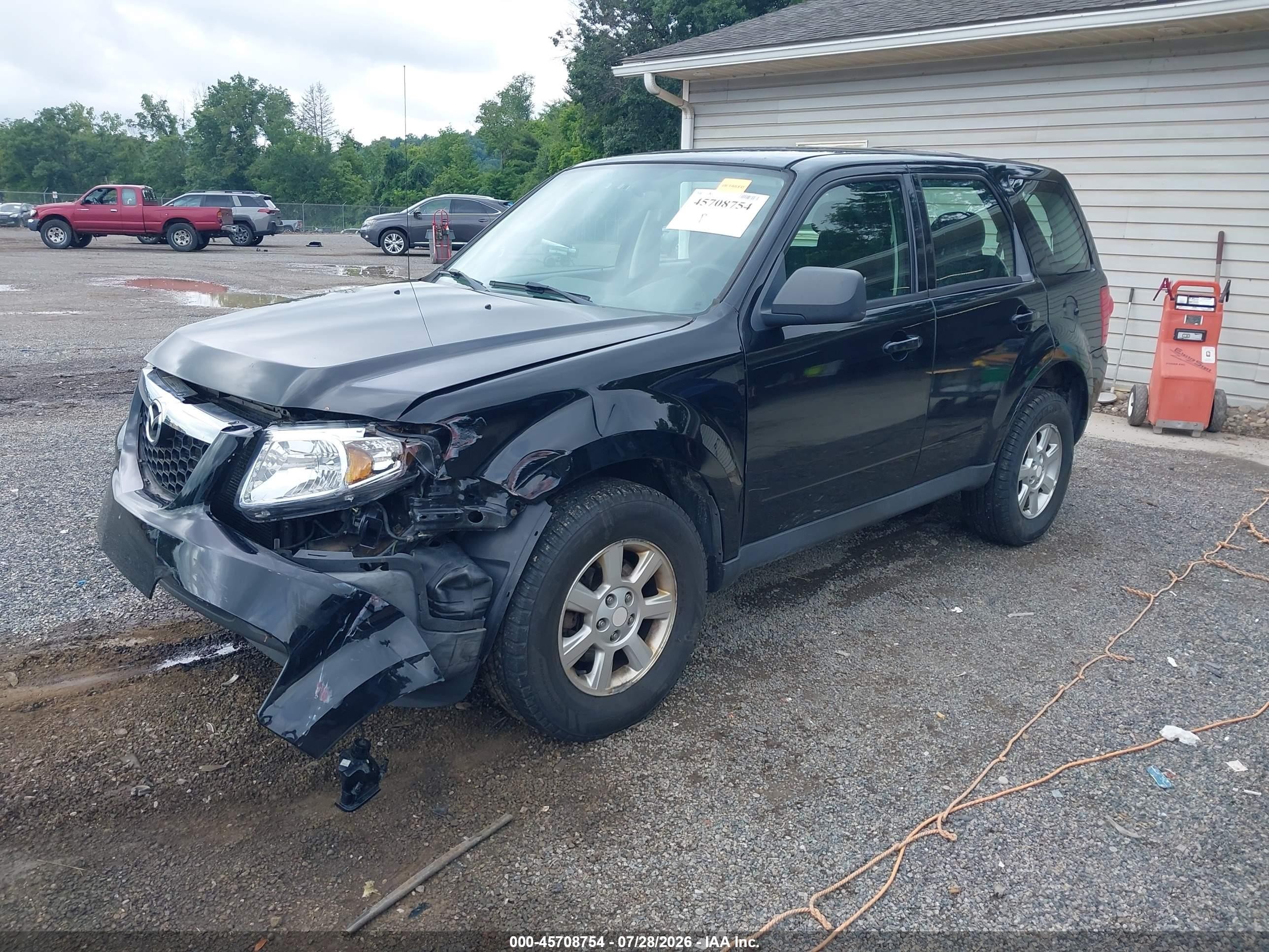 2009 Mazda Tribute I Sport Black vin: 4F2CZ927X9KM02918