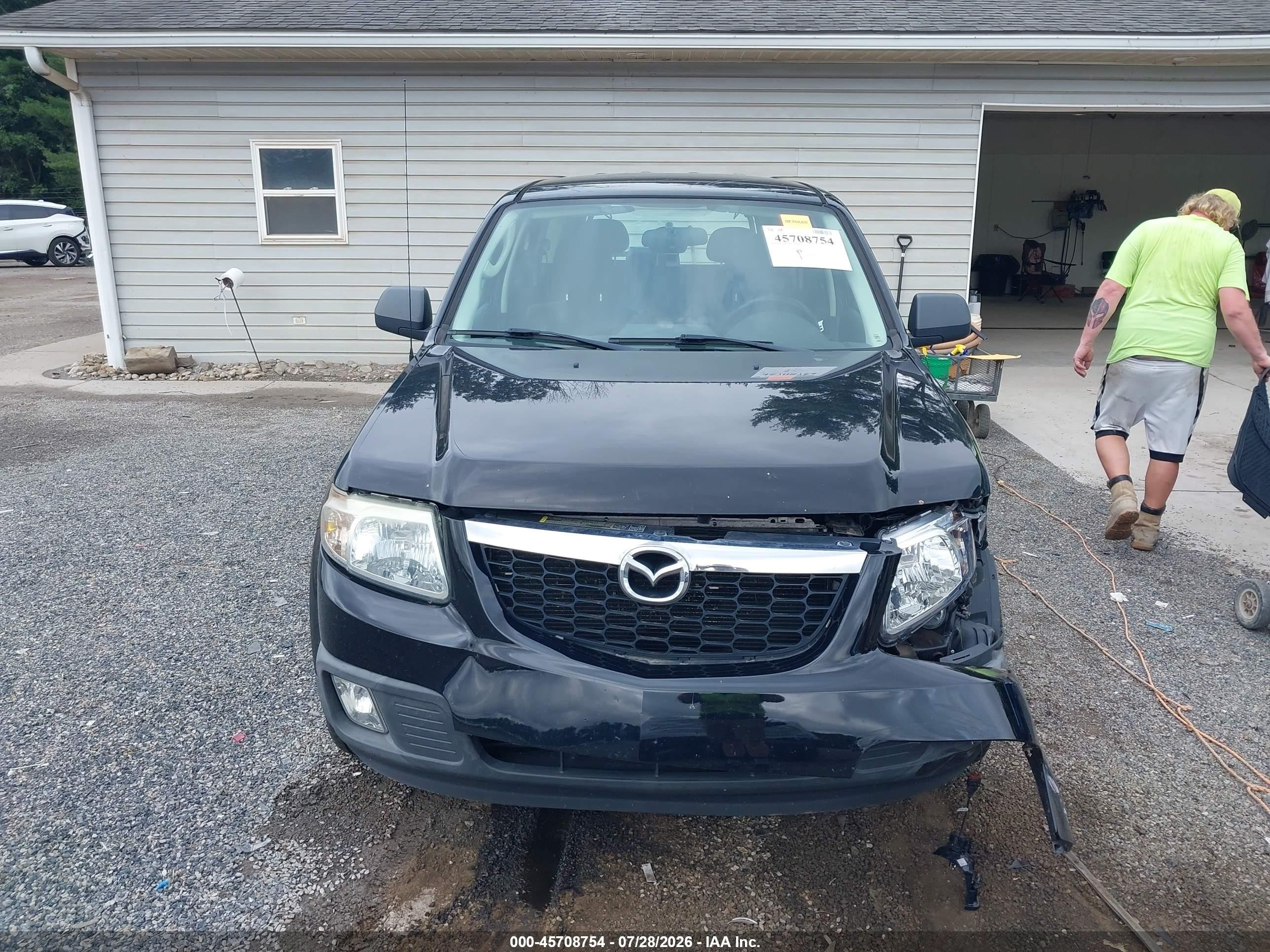 2009 Mazda Tribute I Sport Black vin: 4F2CZ927X9KM02918
