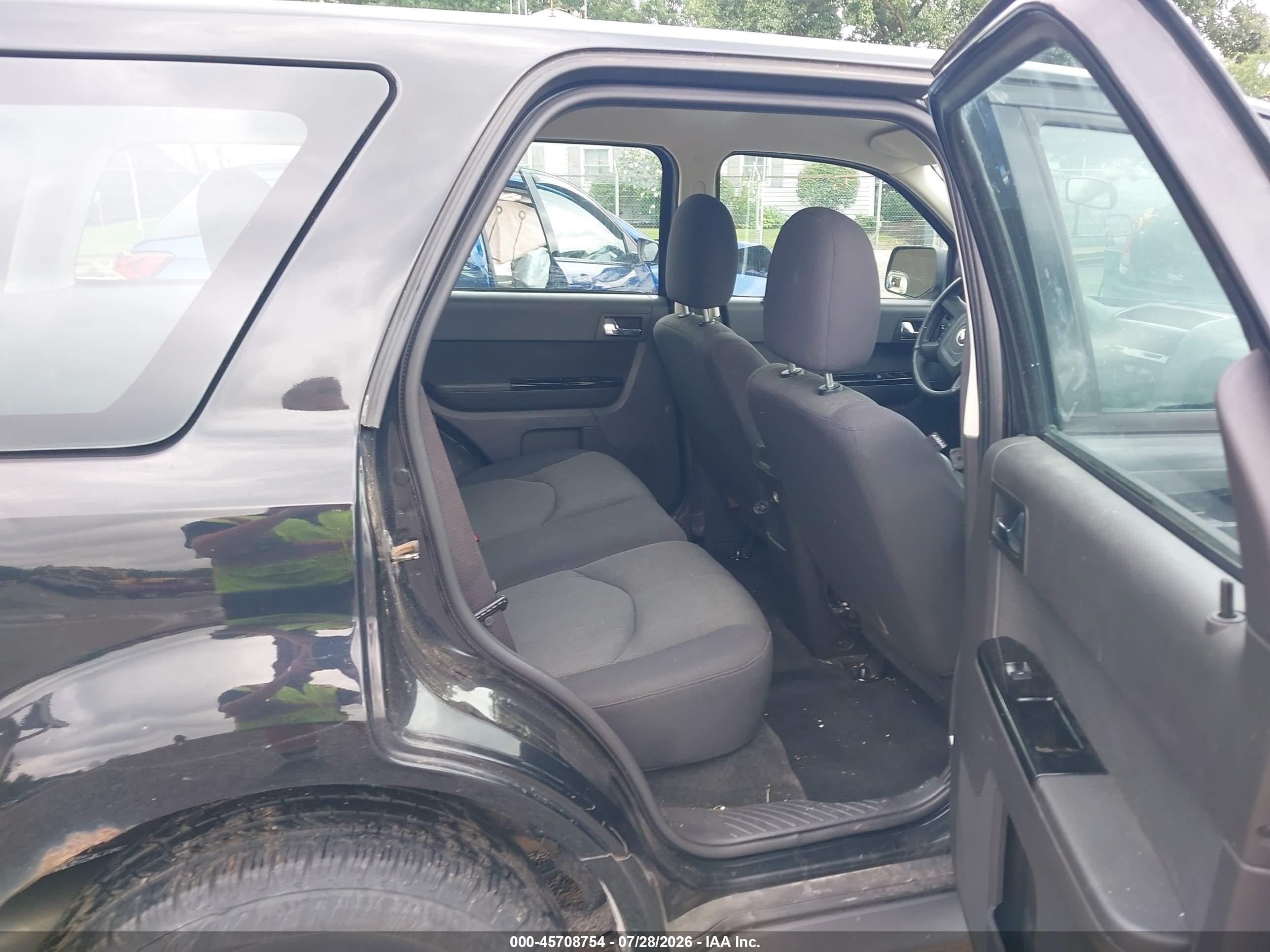 2009 Mazda Tribute I Sport Black vin: 4F2CZ927X9KM02918