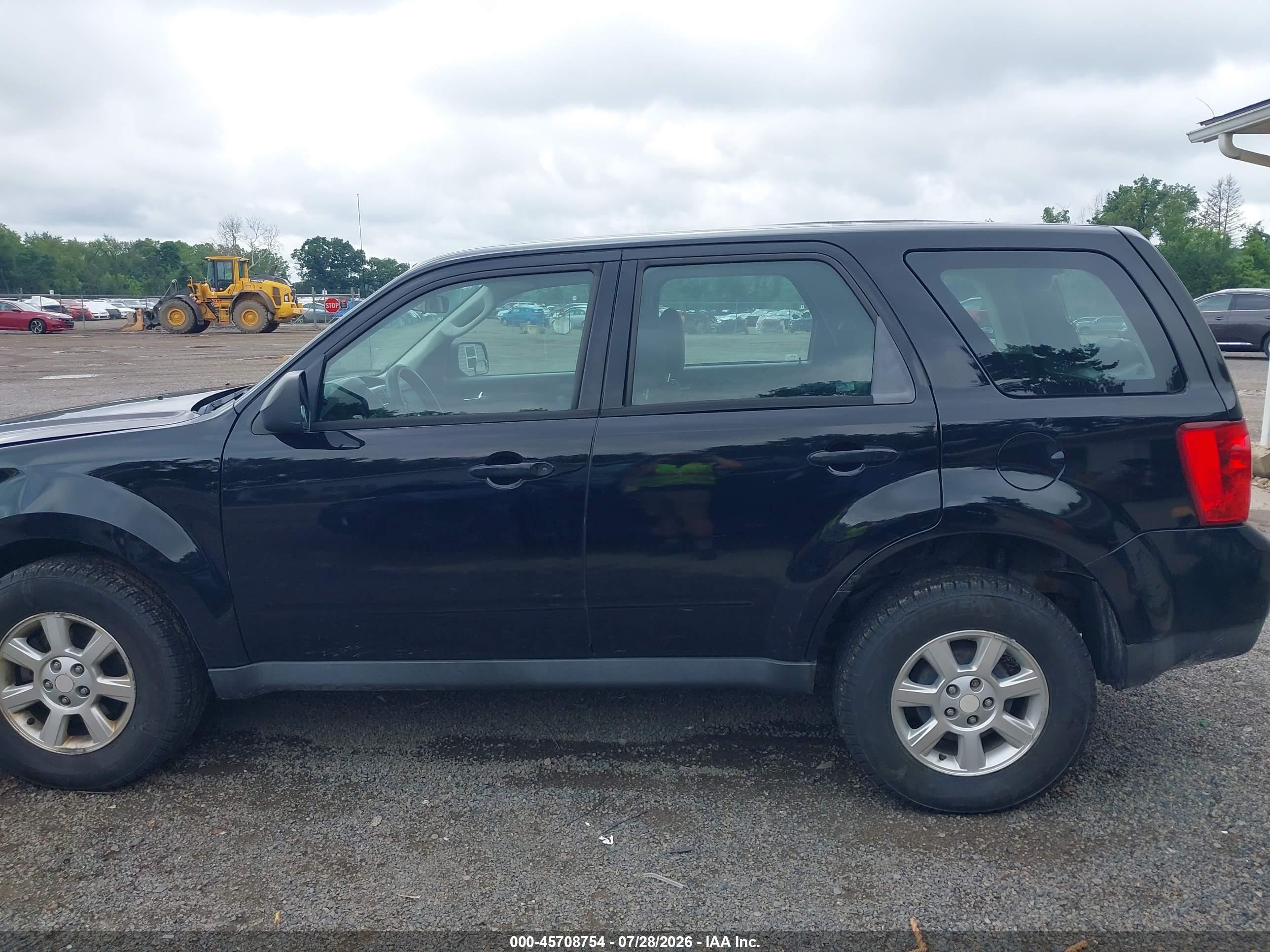 2009 Mazda Tribute I Sport Black vin: 4F2CZ927X9KM02918