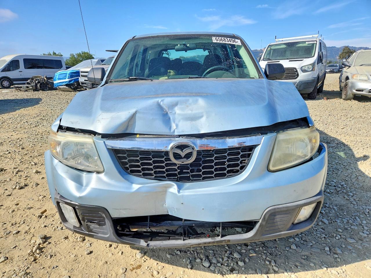 2008 Mazda Tribute I Blue vin: 4F2CZ92Z48KM05541