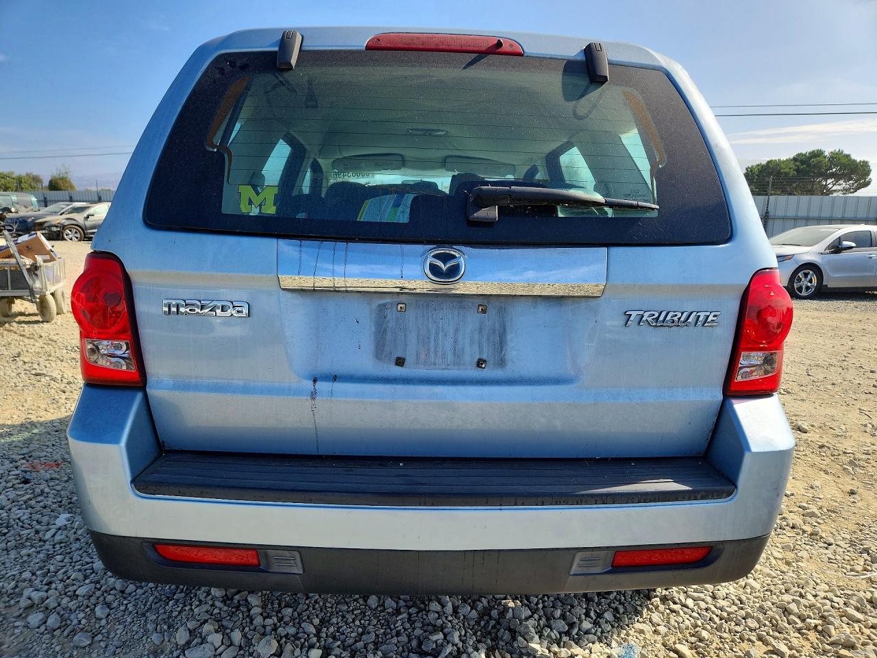 2008 Mazda Tribute I Blue vin: 4F2CZ92Z48KM05541