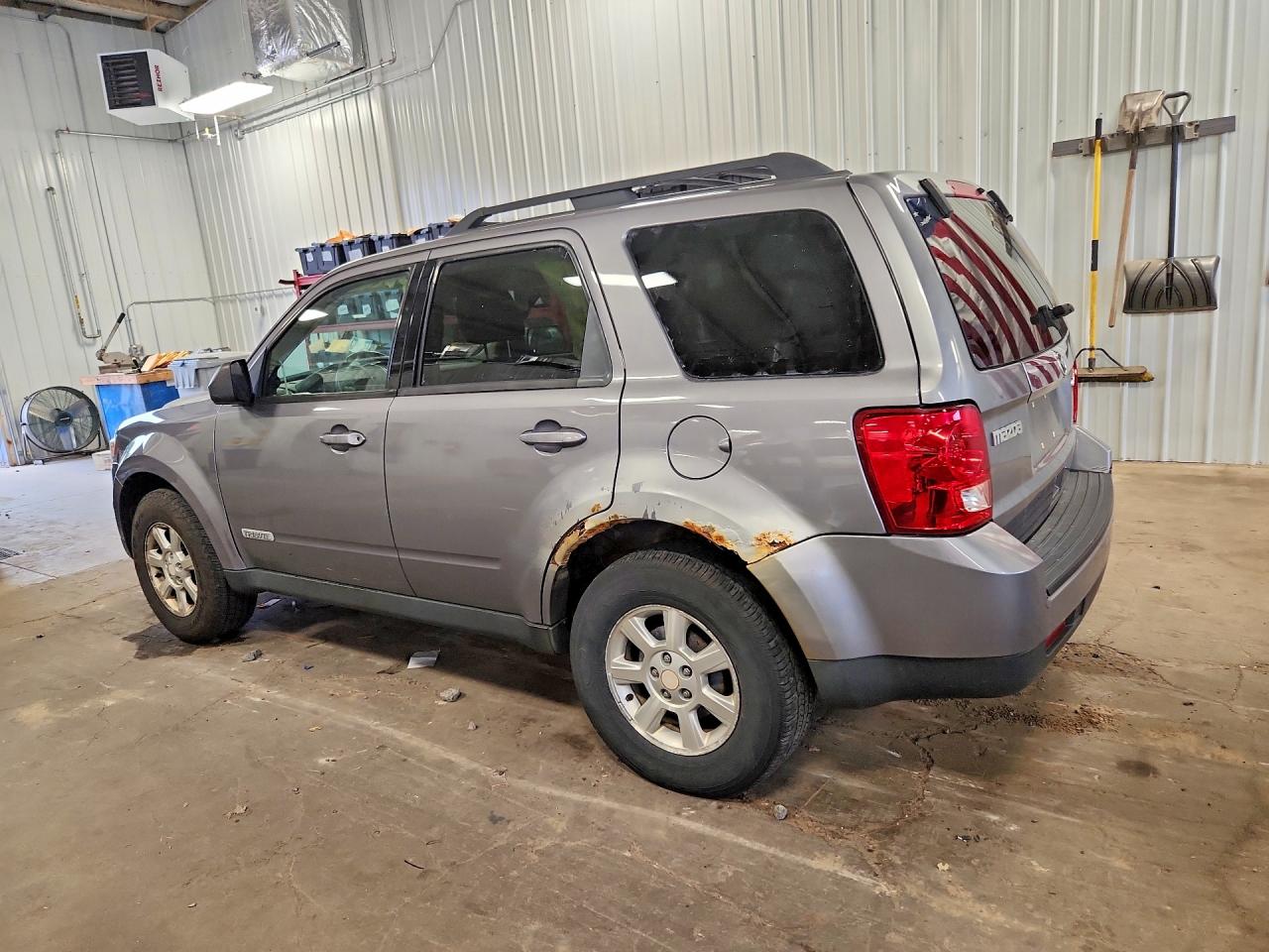 2008 Mazda Tribute I Gray vin: 4F2CZ92Z98KM20634