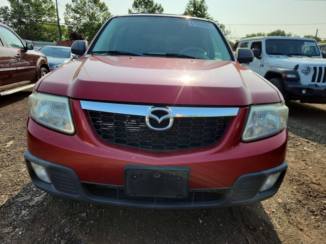 2008 Mazda Tribute I Red vin: 4F2CZ92Z98KM32184