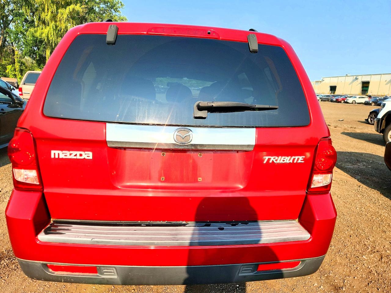 2008 Mazda Tribute I Red vin: 4F2CZ92Z98KM32184