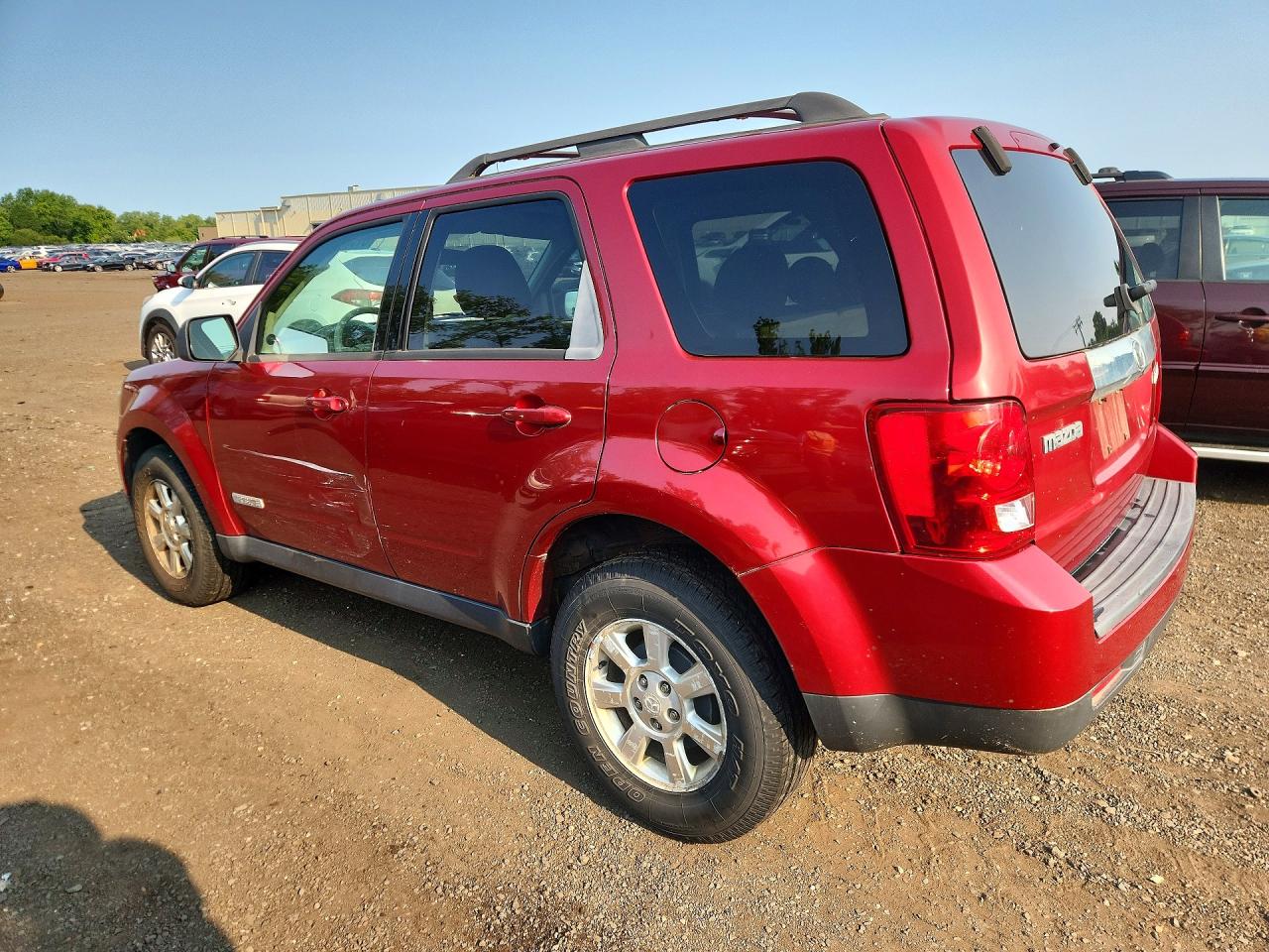 2008 Mazda Tribute I Red vin: 4F2CZ92Z98KM32184