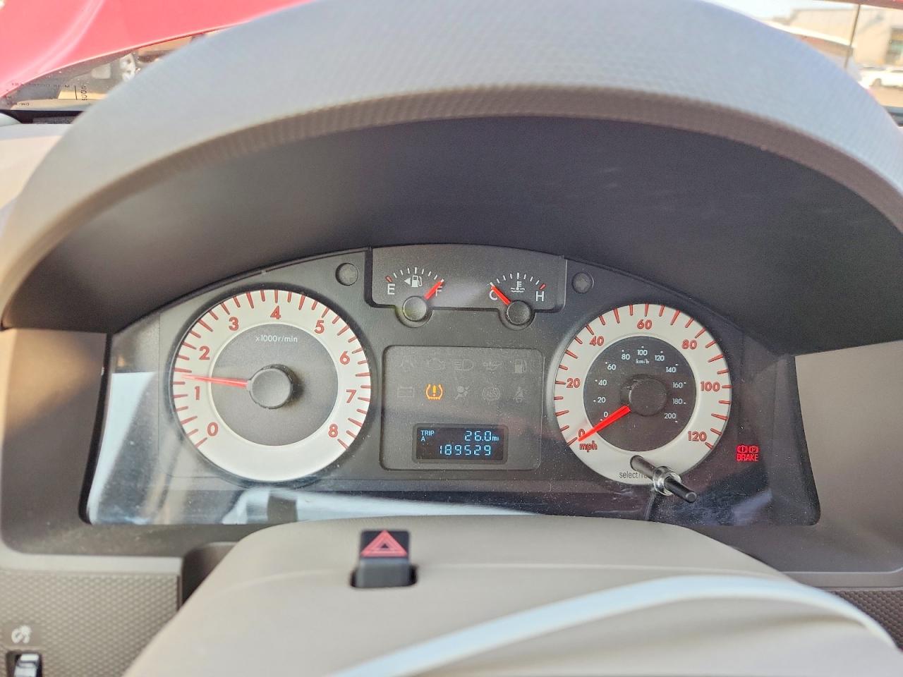 2008 Mazda Tribute I Red vin: 4F2CZ92Z98KM32184
