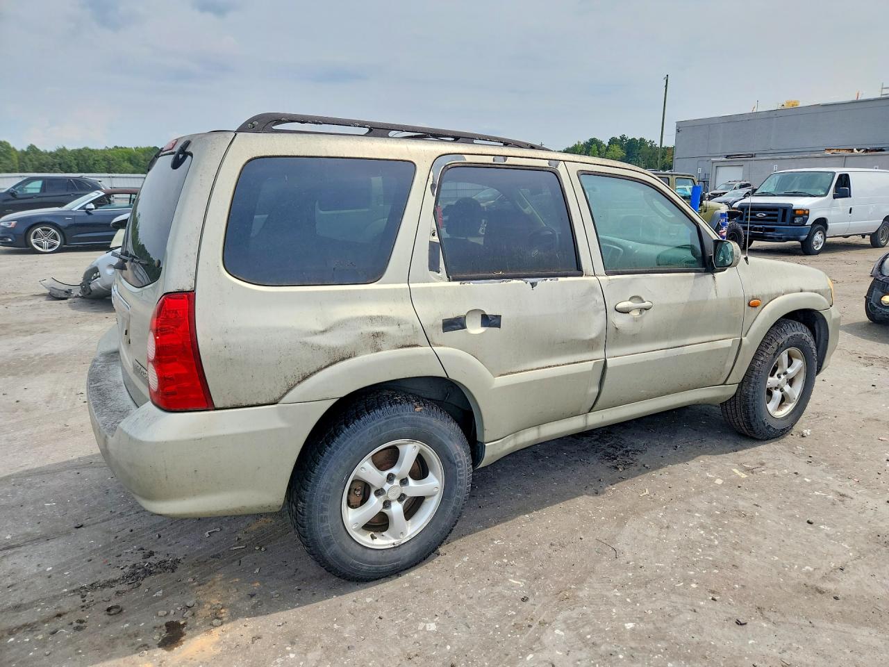 2005 Mazda Tribute S Silver vin: 4F2CZ94105KM03627