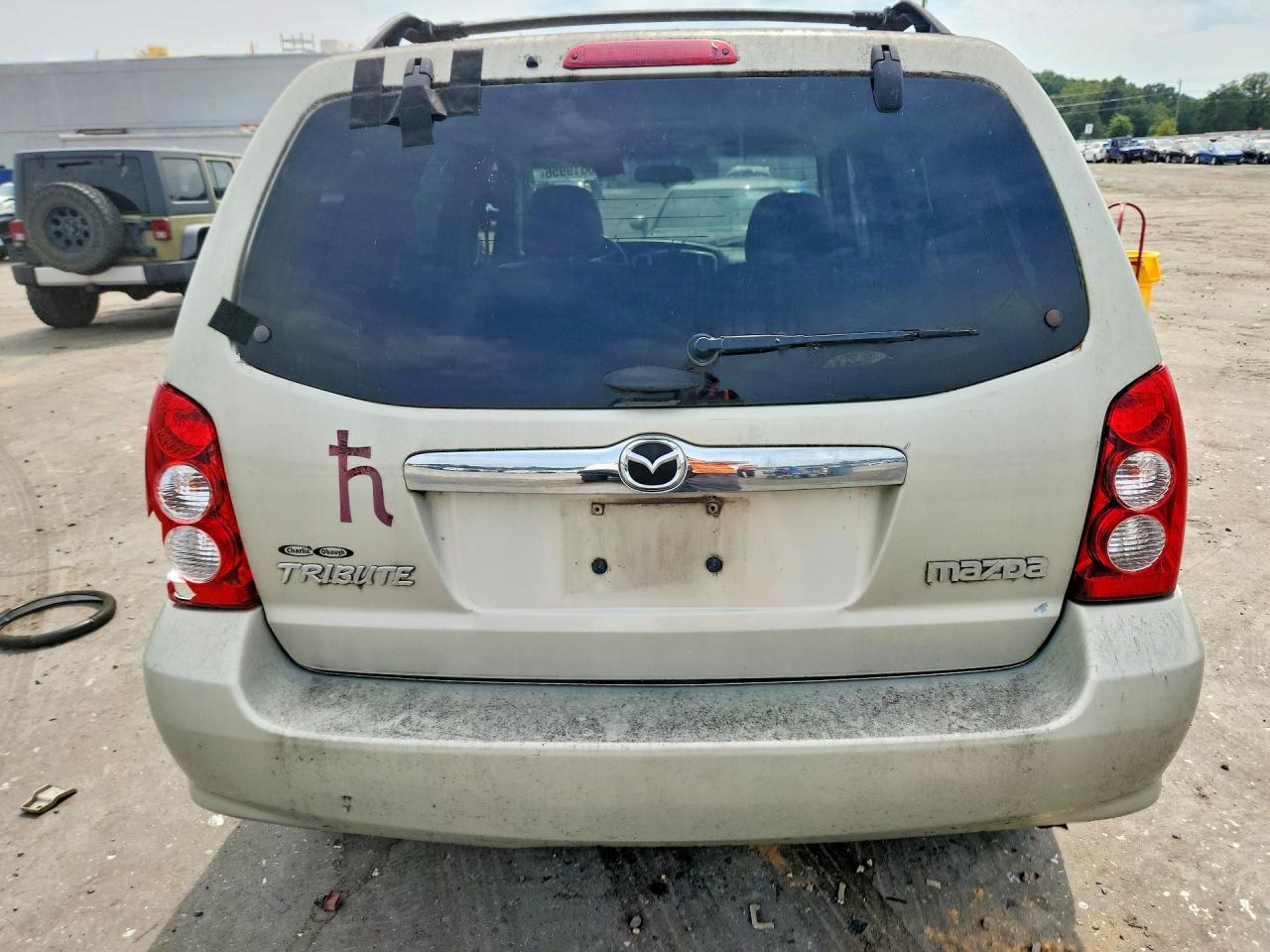 2005 Mazda Tribute S Silver vin: 4F2CZ94105KM03627
