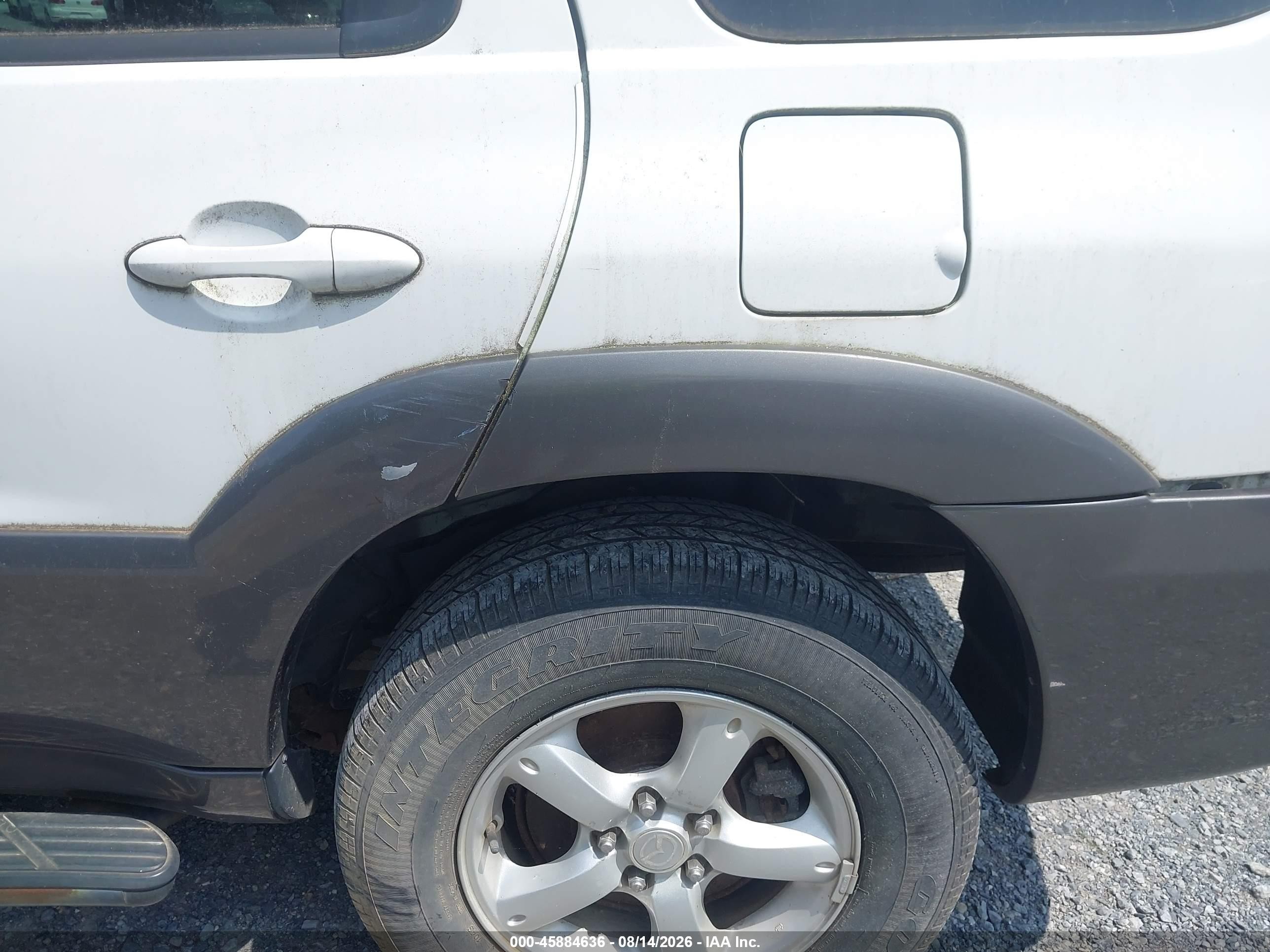2006 Mazda Tribute S White vin: 4F2CZ94116KM11401
