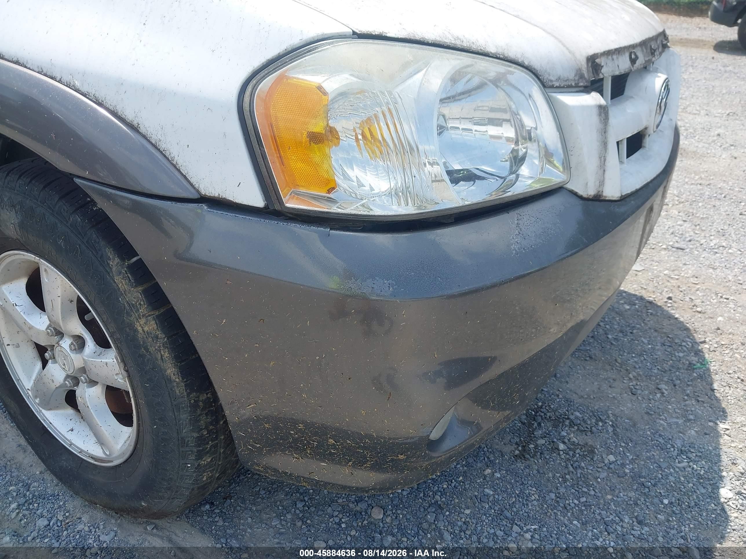 2006 Mazda Tribute S White vin: 4F2CZ94116KM11401
