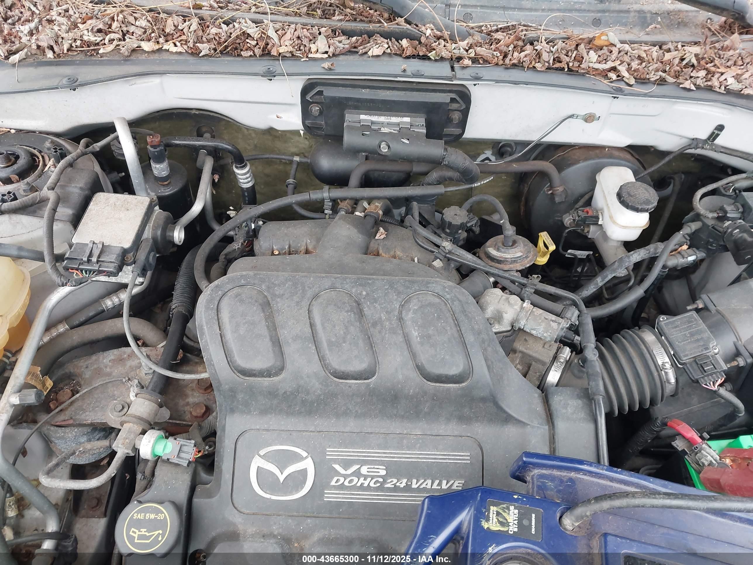 2003 Mazda Tribute Lx V6 Silver vin: 4F2CZ94173KM21152