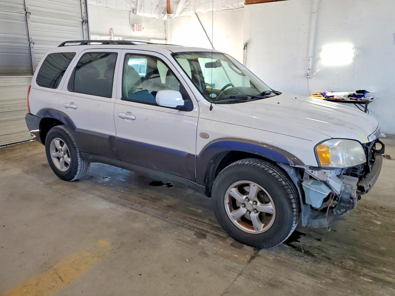 2006 Mazda Tribute S Белый vin: 4F2CZ94186KM23156