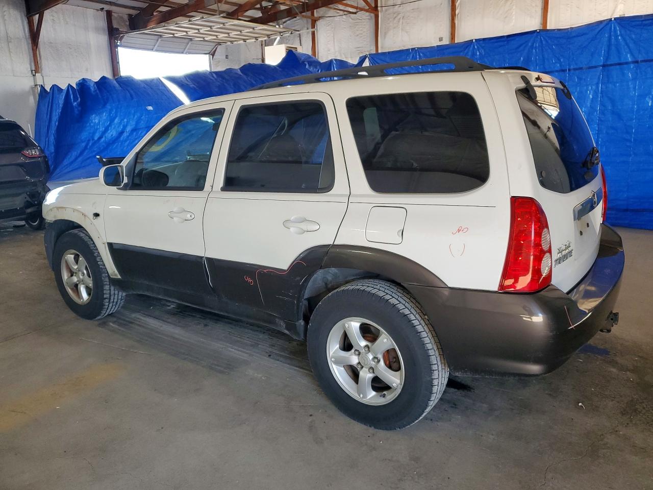 2006 Mazda Tribute S Белый vin: 4F2CZ94186KM23156
