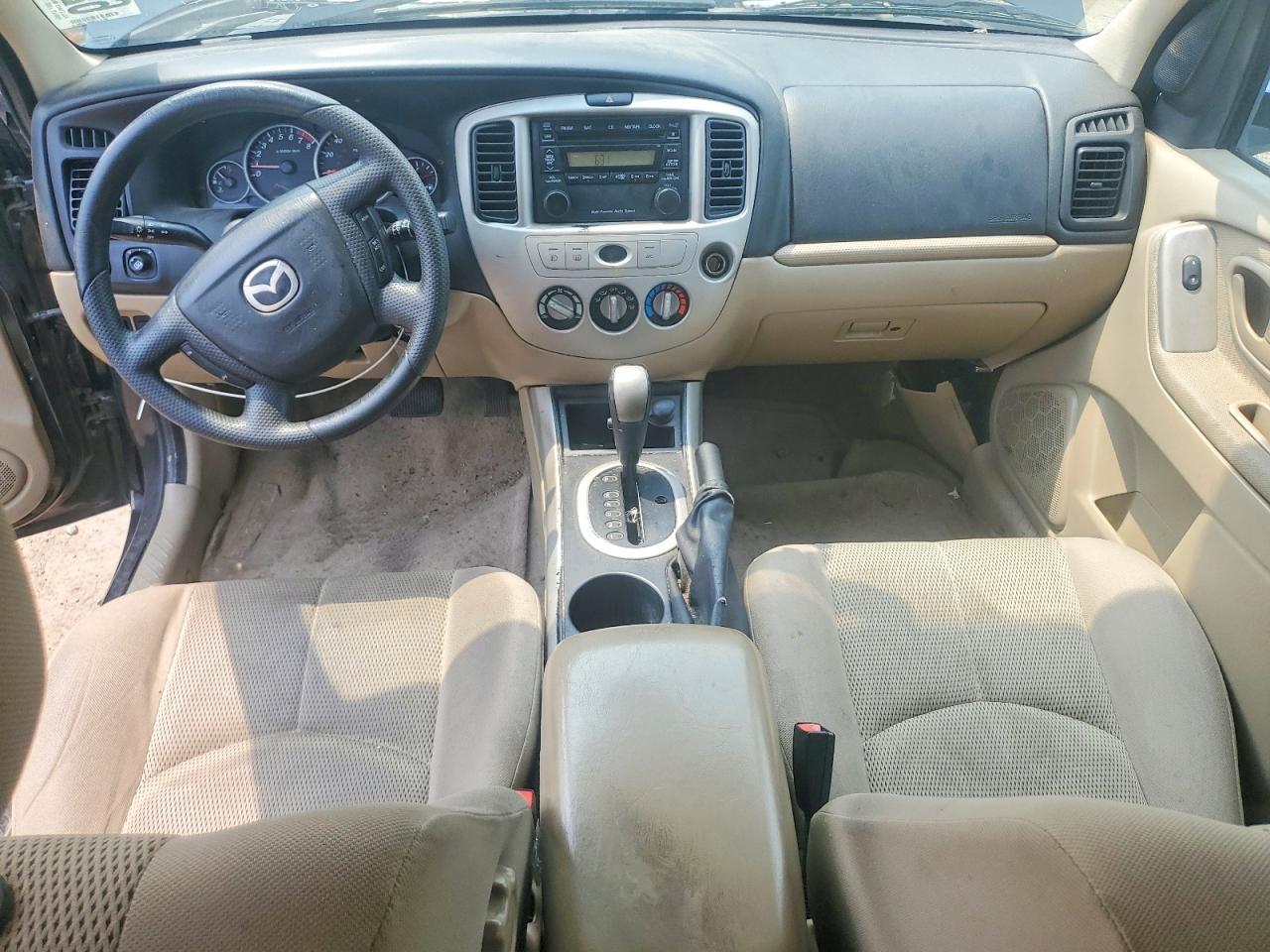 2005 Mazda Tribute S Black vin: 4F2CZ941X5KM47151