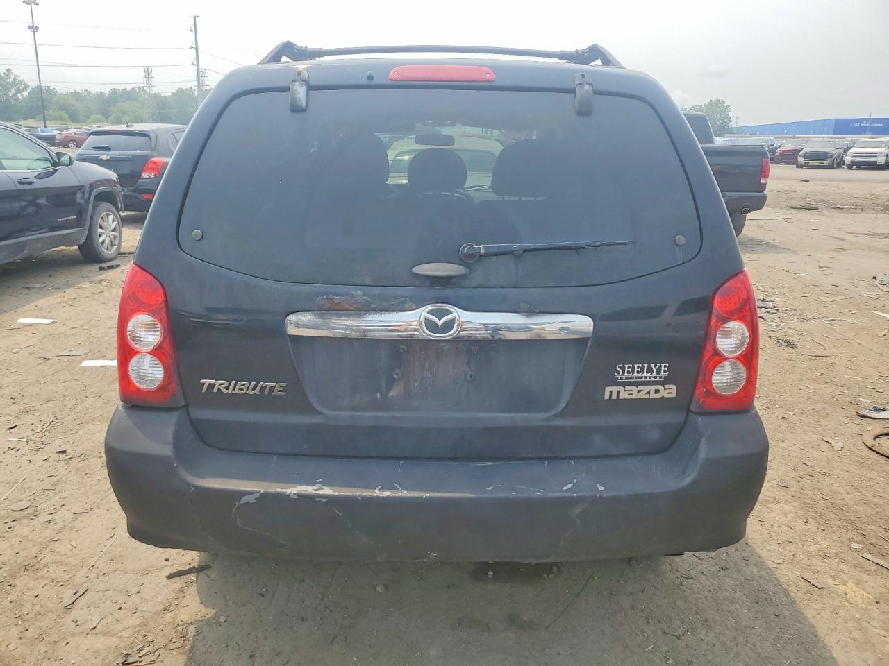 2005 Mazda Tribute S Black vin: 4F2CZ941X5KM47151