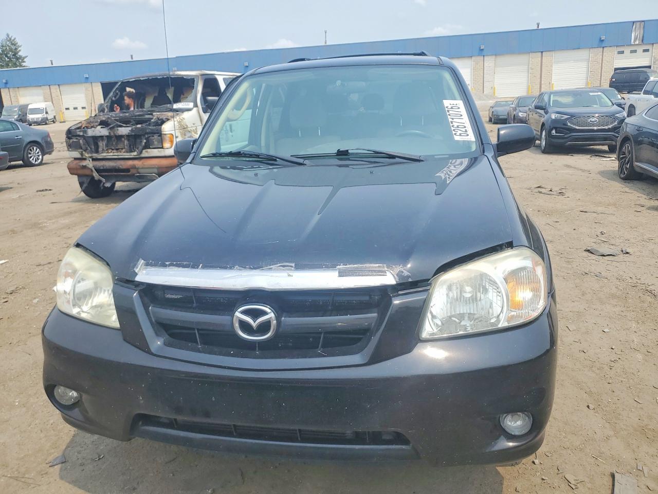 2005 Mazda Tribute S Black vin: 4F2CZ941X5KM47151